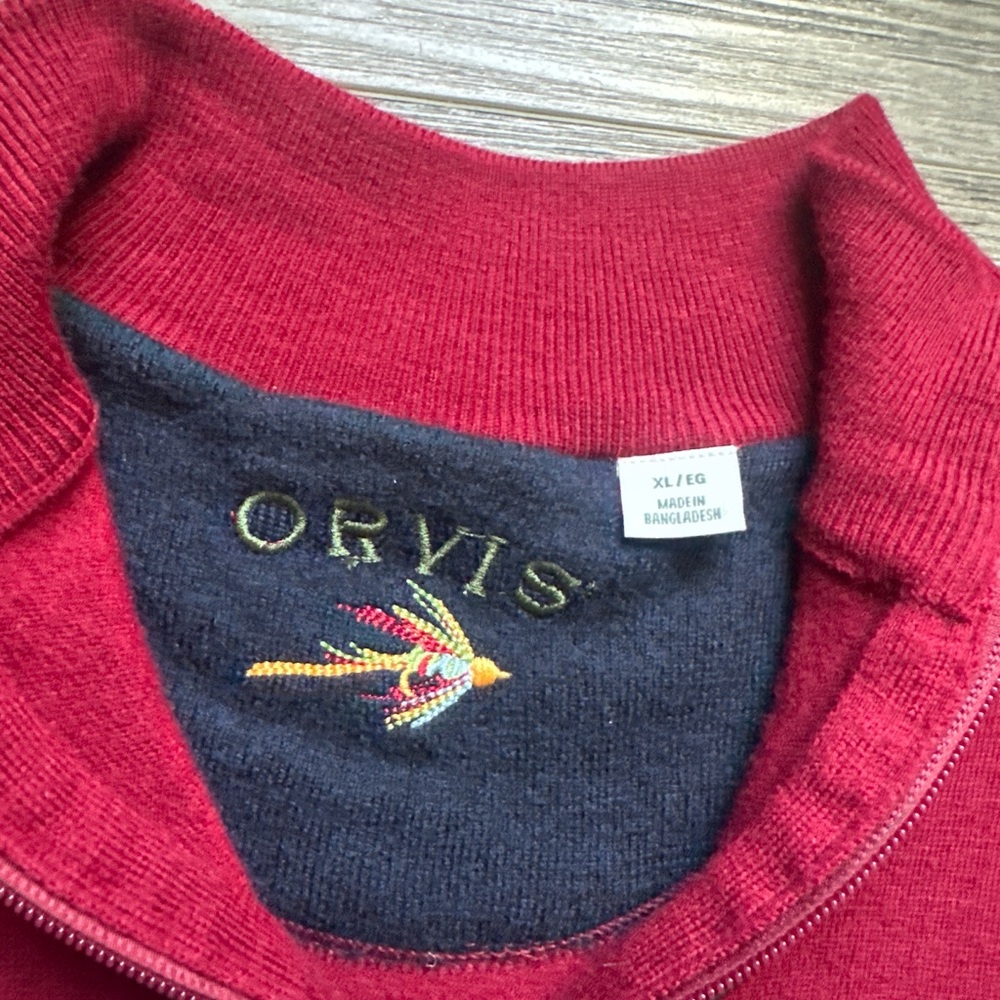 ORVIS quarter zip - Picture 2 of 3